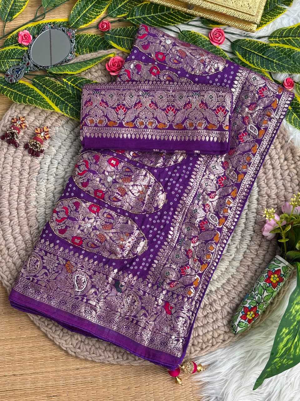 YNF Wholesale Georgette Georgette Sarees KESH589 Patola | Surat Manufacturer
