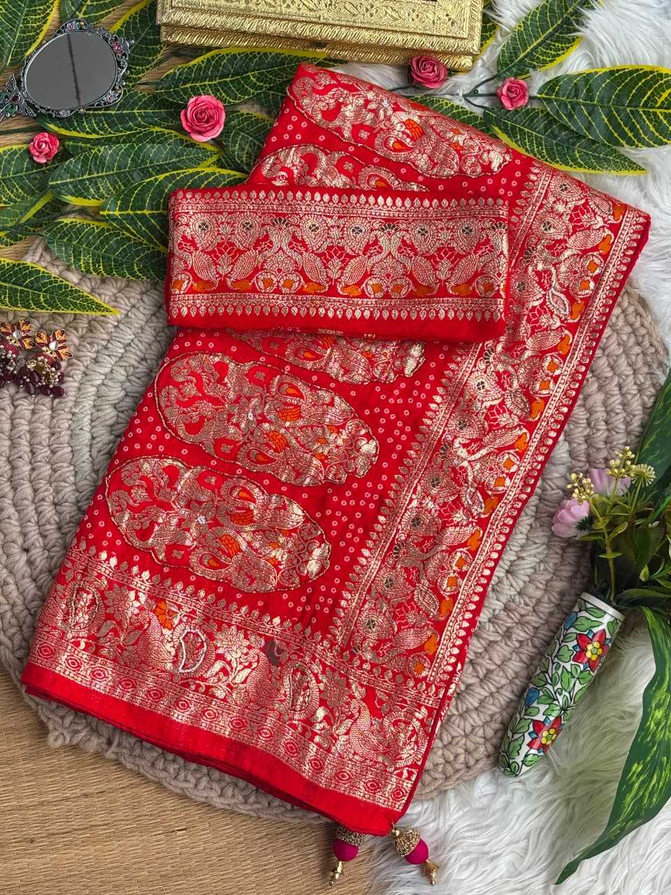 YNF Wholesale Georgette Georgette Sarees KESH589 Patola | Surat Manufacturer