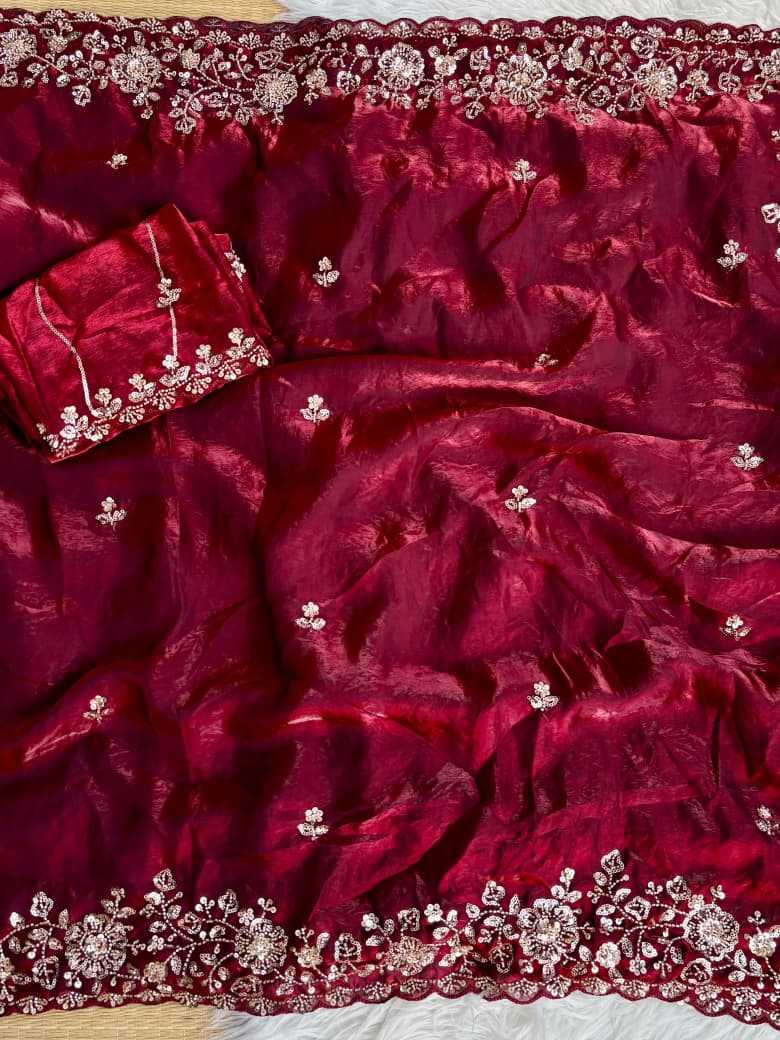 YNF Wholesale Georgette Printed Sarees KESH589 SAFFRON | Surat Manufacturer
