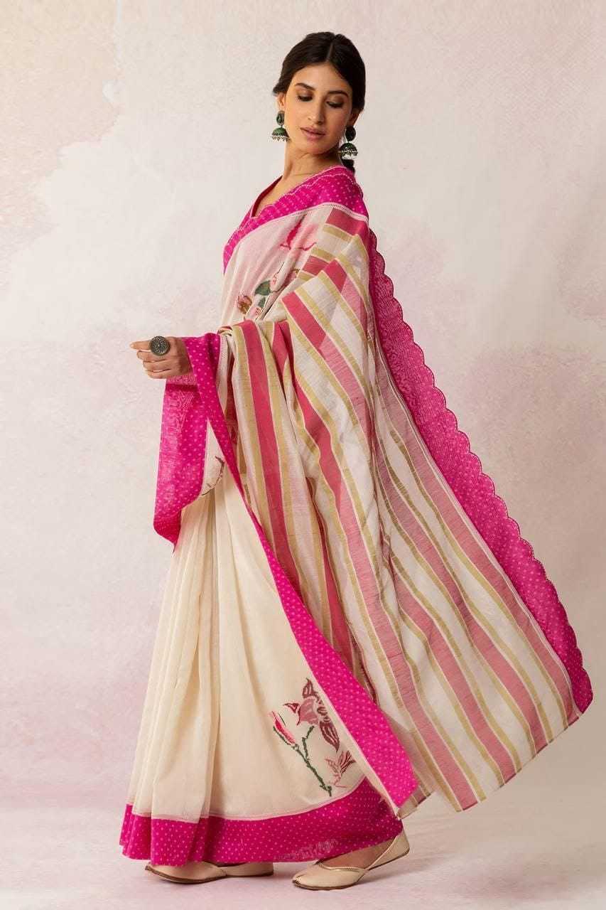 YNF Wholesale Linen Printed Sarees KESH605 597 | Surat Manufacturer