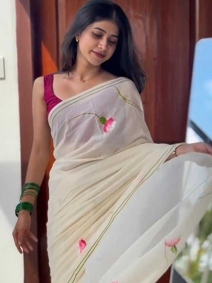YNF Wholesale Linen Printed Sarees KESH605 688 | Surat Manufacturer