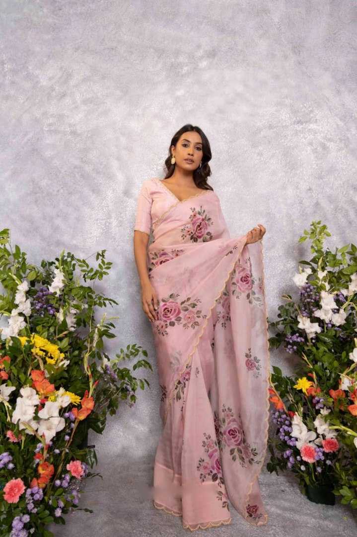 YNF Wholesale Organza Silk Ready To Wear Sarees KESH606 364 | Surat Manufacturer