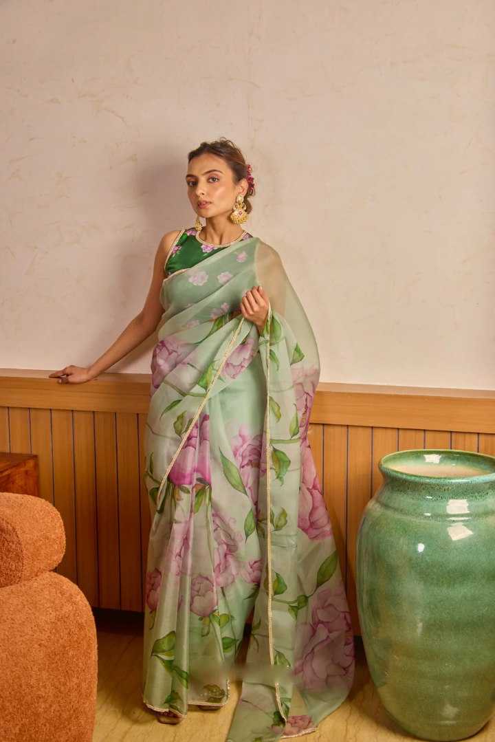 YNF Wholesale Georgette Ready To Wear Sarees KESH606 421 | Surat Manufacturer