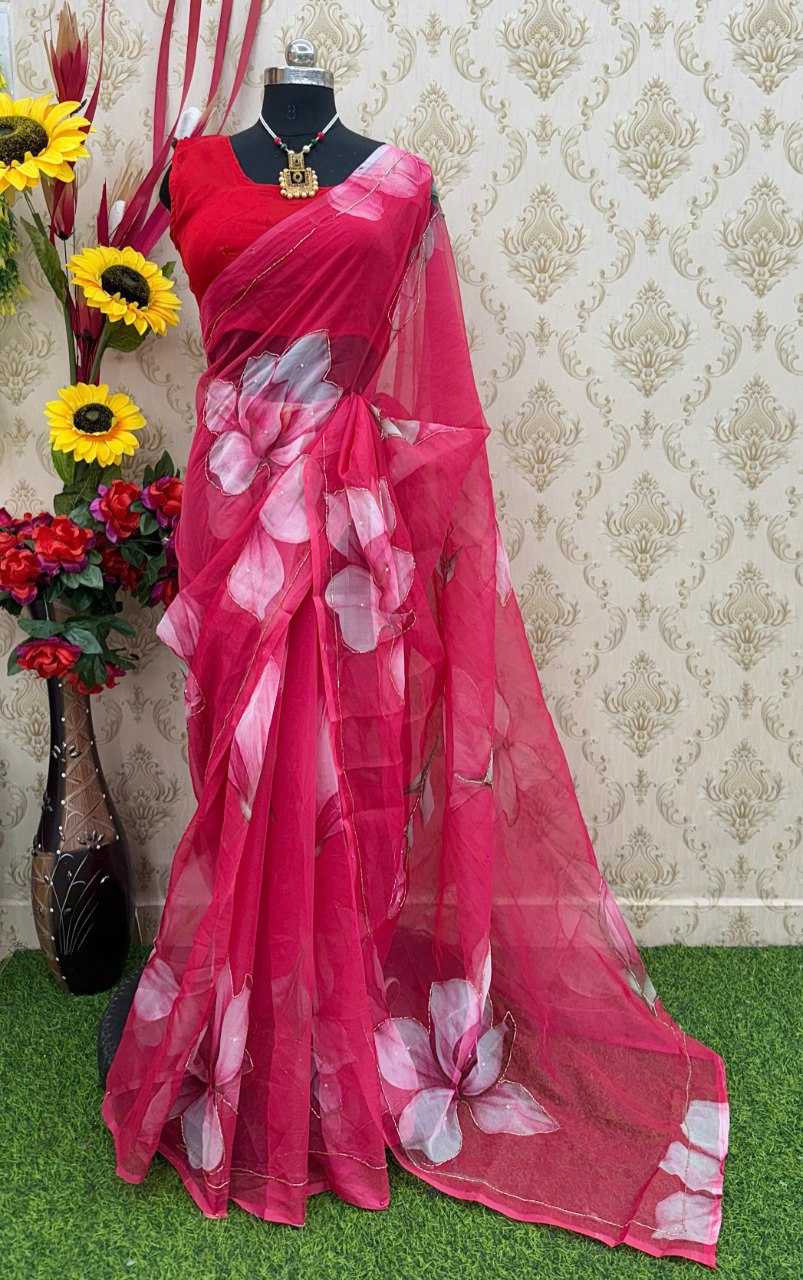 YNF Wholesale Georgette Ready To Wear Sarees KESH606 447 | Surat Manufacturer
