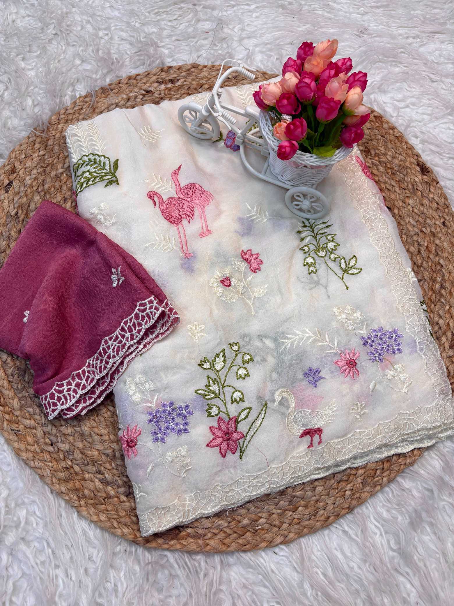 YNF Wholesale Rangoli Silk Party Wear Sarees KESH637 | Surat Manufacturer