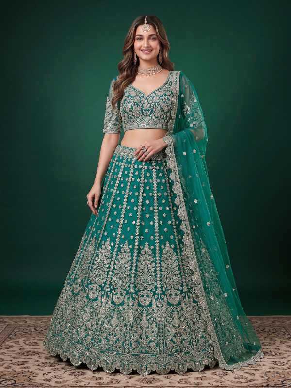 YNF Wholesale Soft Net Wedding Lehenga KESH638 6013 | Surat Manufacturer