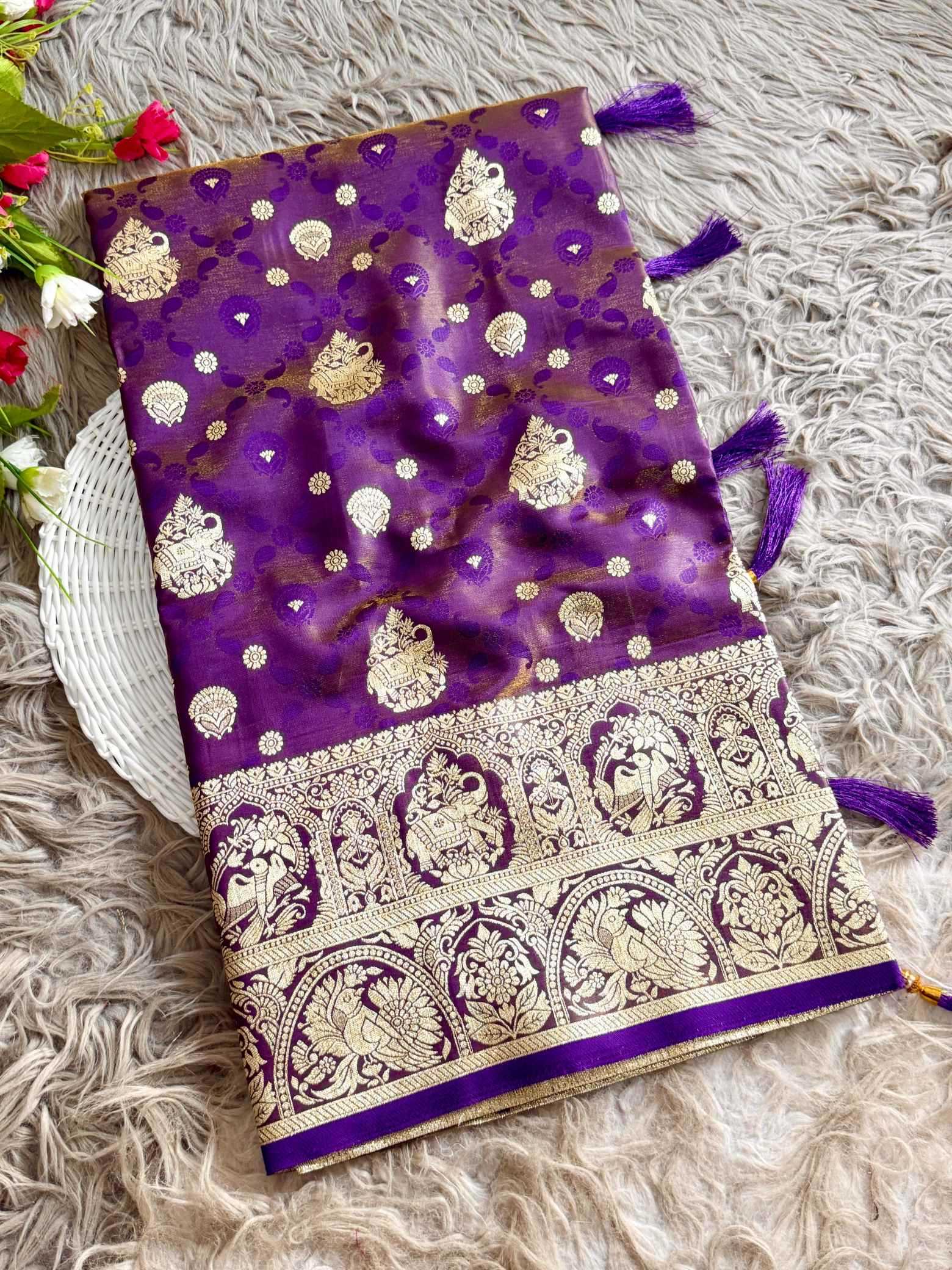 YNF Wholesale Tissue Silk Soft Silk Sarees KESH657 Anika | Surat Manufacturer