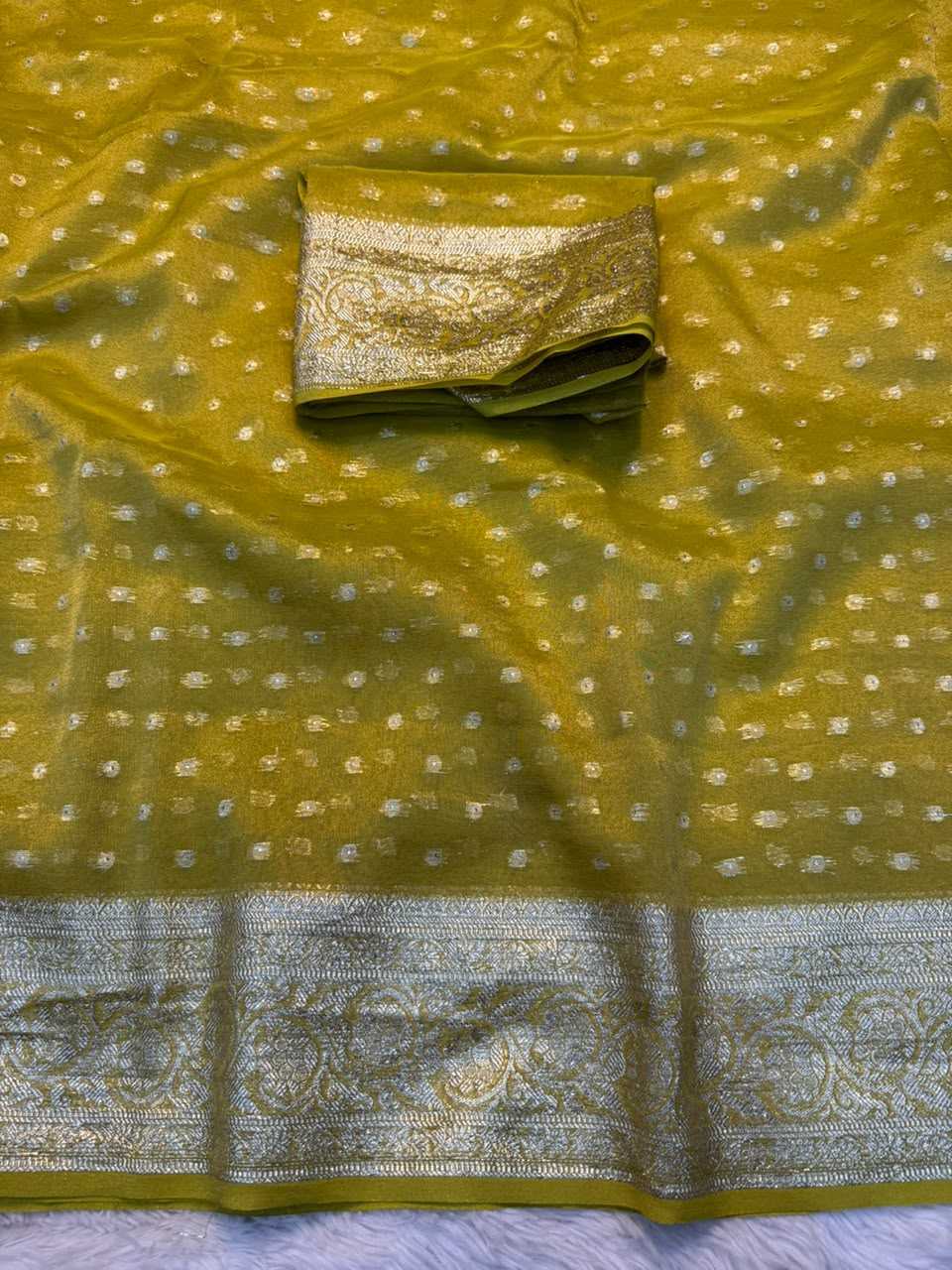 YNF Wholesale Tissue Silk Soft Silk Sarees KESH671 Eshani | Surat Manufacturer