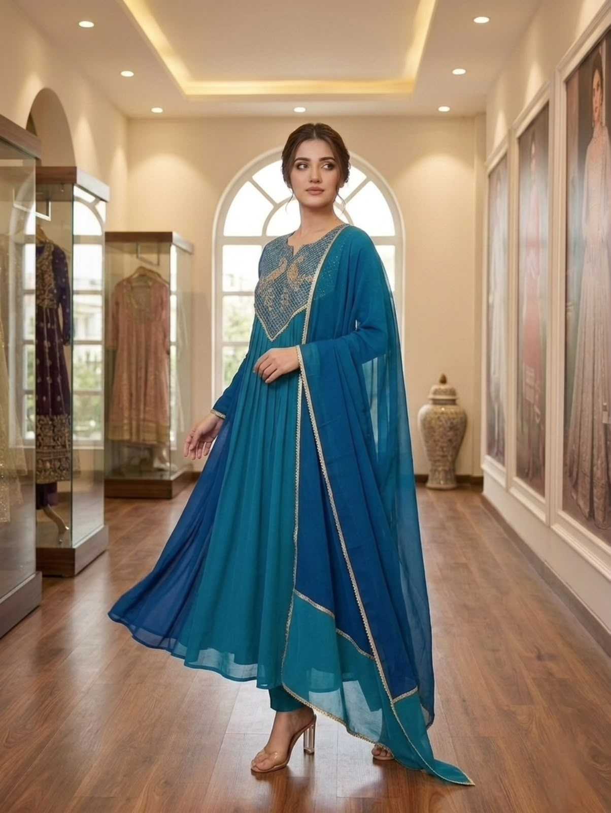 YNF Wholesale Chanderi Soft Sharara Salwar Suits KESH678 2137 | Surat Manufacturer