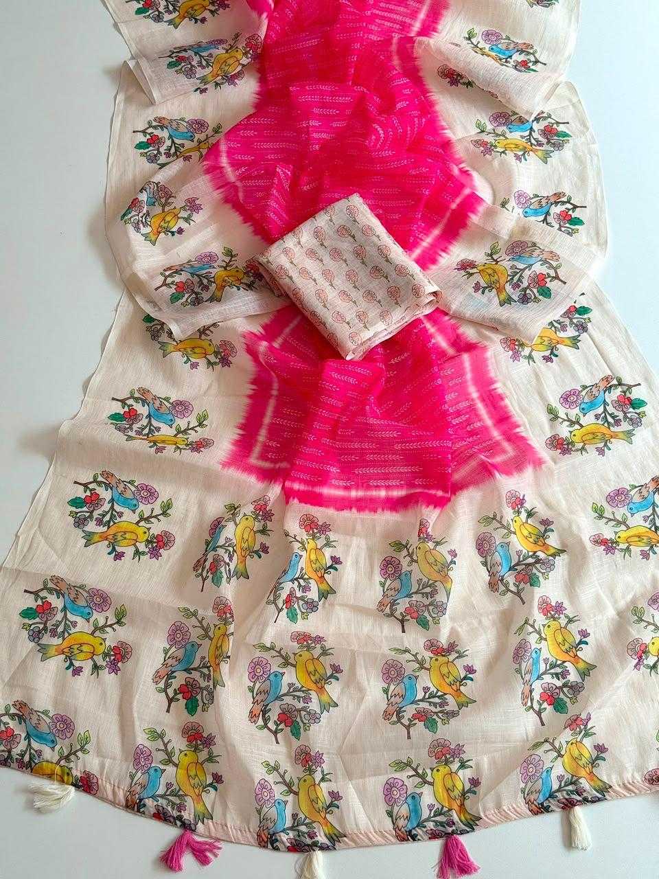 YNF Wholesale Linen Ready To Wear Sarees KESH681 Aditi | Surat Manufacturer