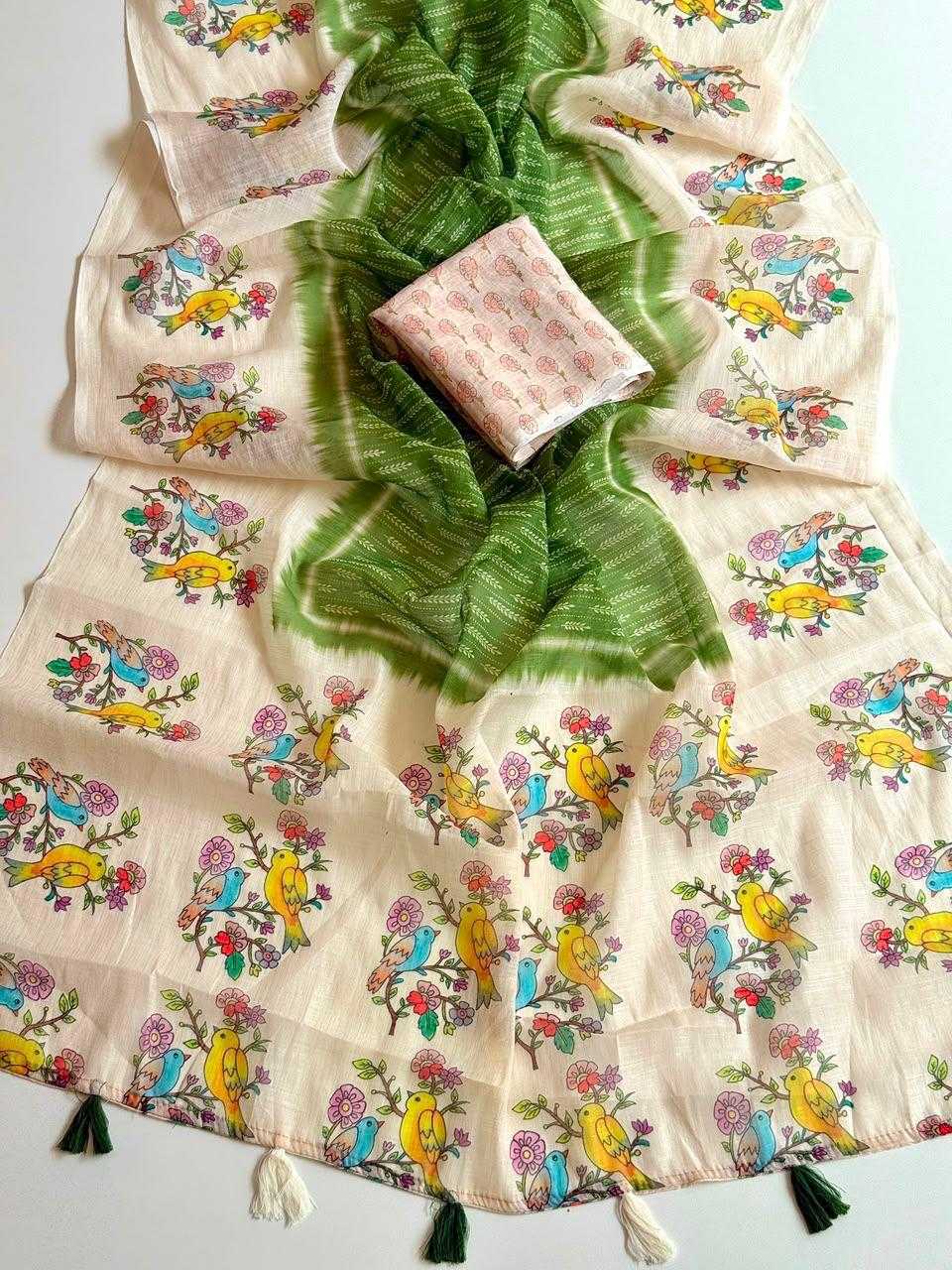 YNF Wholesale Linen Ready To Wear Sarees KESH681 Aditi | Surat Manufacturer