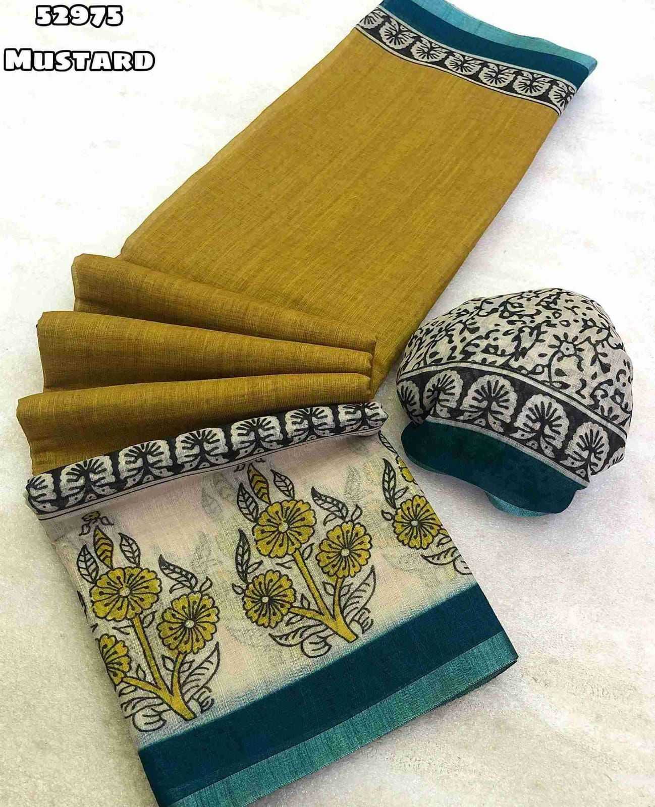 YNF Wholesale Linen Printed Sarees KESH683 Zulf 2 | Surat Manufacturer