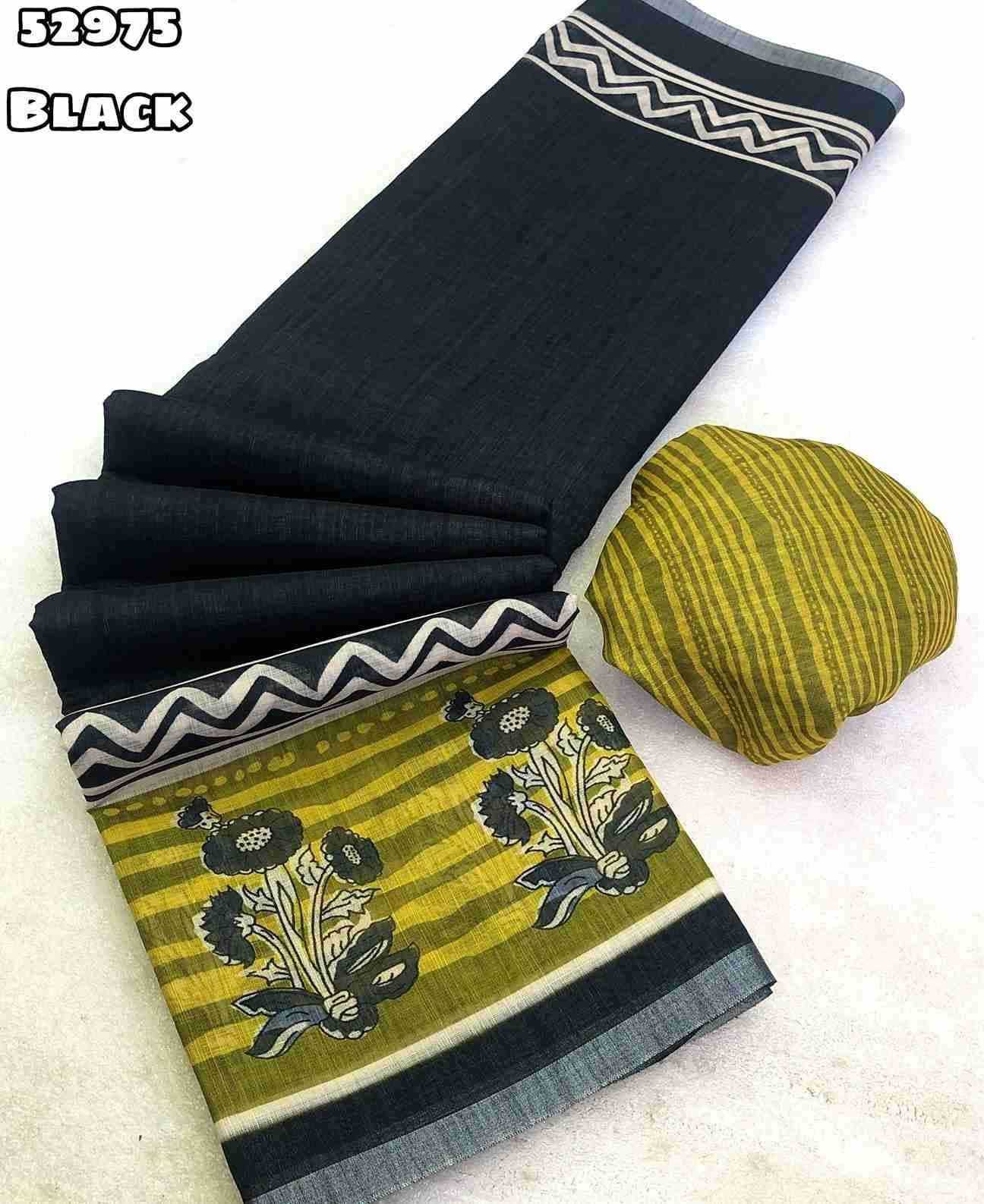 YNF Wholesale Linen Printed Sarees KESH683 Zulf 2 | Surat Manufacturer
