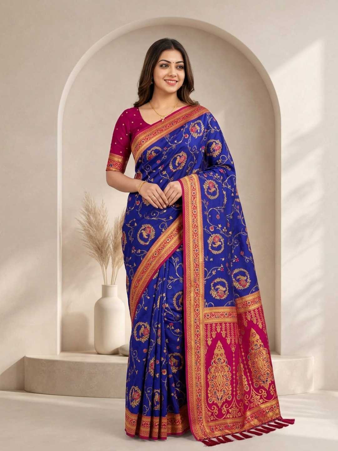 YNF Wholesale Banarasi Soft Silk Banarasi Silk Sarees KESH692 MANSI | Surat Manufacturer