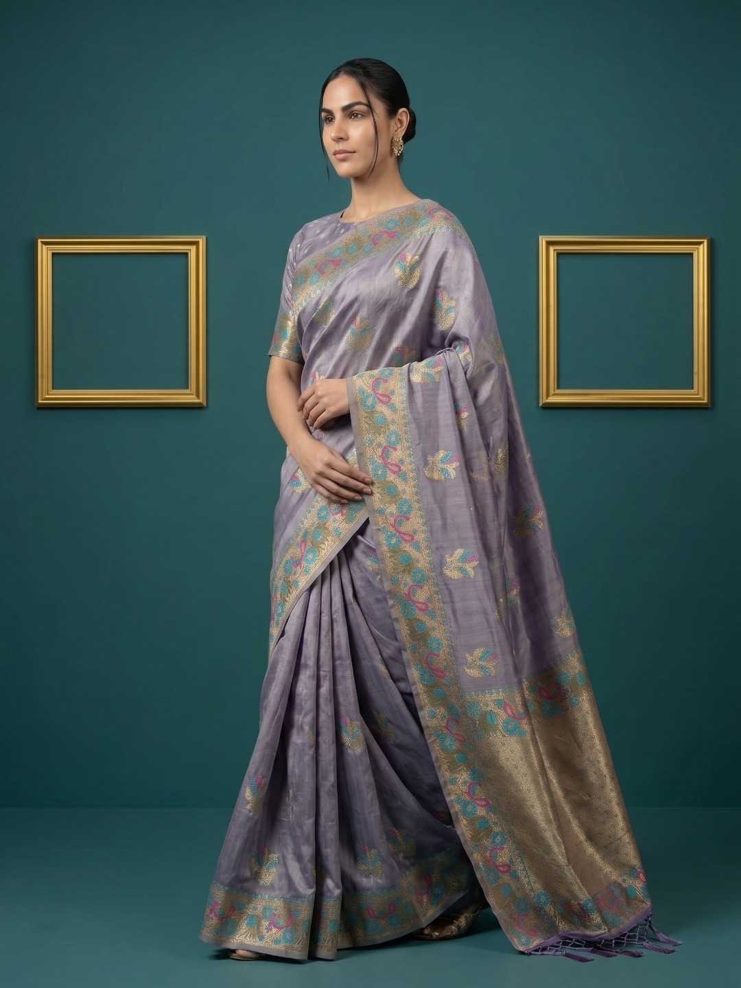 YNF Wholesale Zari Silk Traditional Silk Sarees KESH692 PALAK | Surat Manufacturer