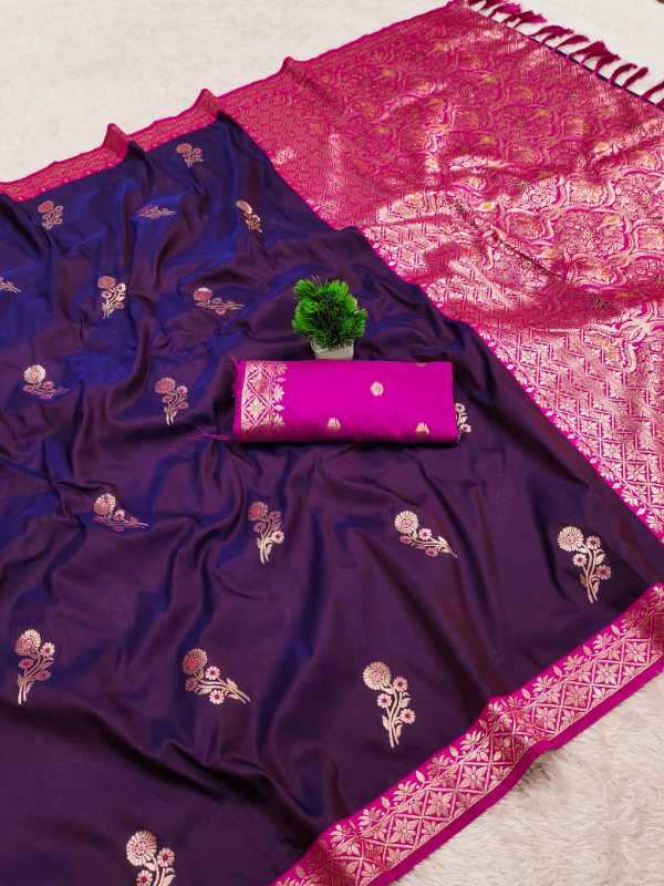 YNF Wholesale Banarasi Soft Silk Zari Border Sarees KESH700 Dolly | Surat Manufacturer
