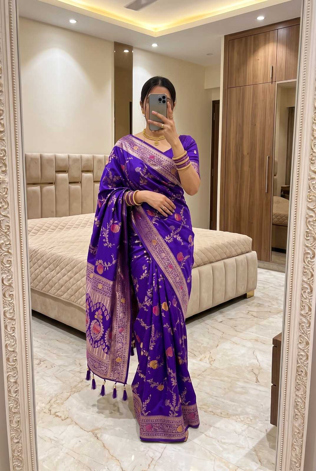 YNF Wholesale Banarasi Soft Silk Designer Sarees KESH700 Woven | Surat Manufacturer