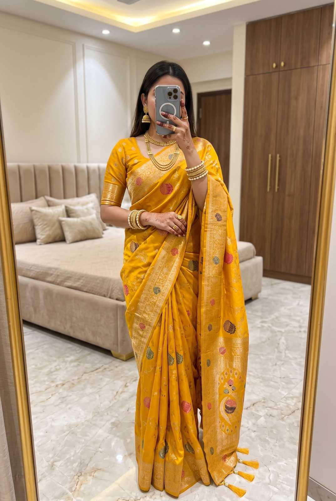 YNF Wholesale Banarasi Soft Silk Designer Sarees KESH700 Woven | Surat Manufacturer