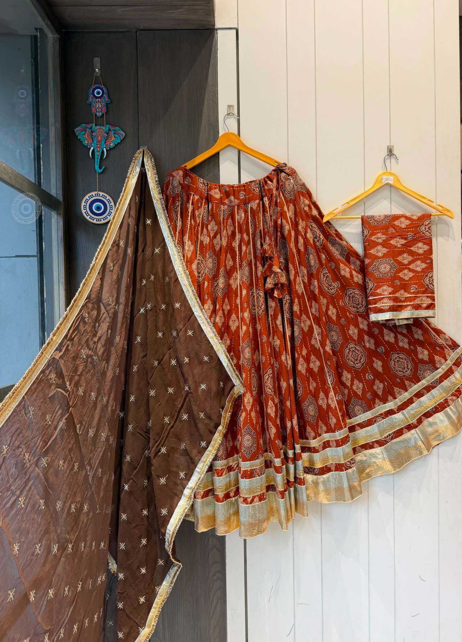 YNF Wholesale Cotton Cambric Fancy Lehenga KESH711 5 Star Pair | Surat Manufacturer