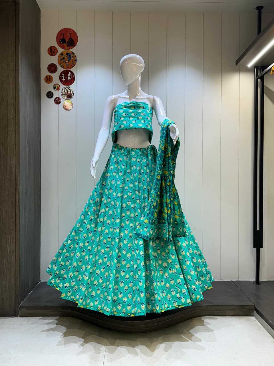 YNF Wholesale Cotton Cambric Fancy Lehenga KESH711 Akshara | Surat Manufacturer