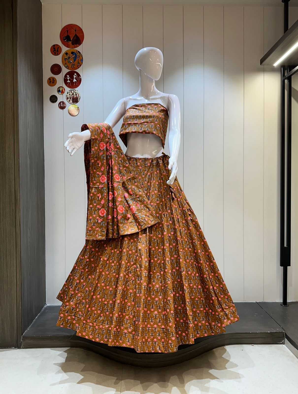 YNF Wholesale Cotton Cambric Fancy Lehenga KESH711 Akshara | Surat Manufacturer