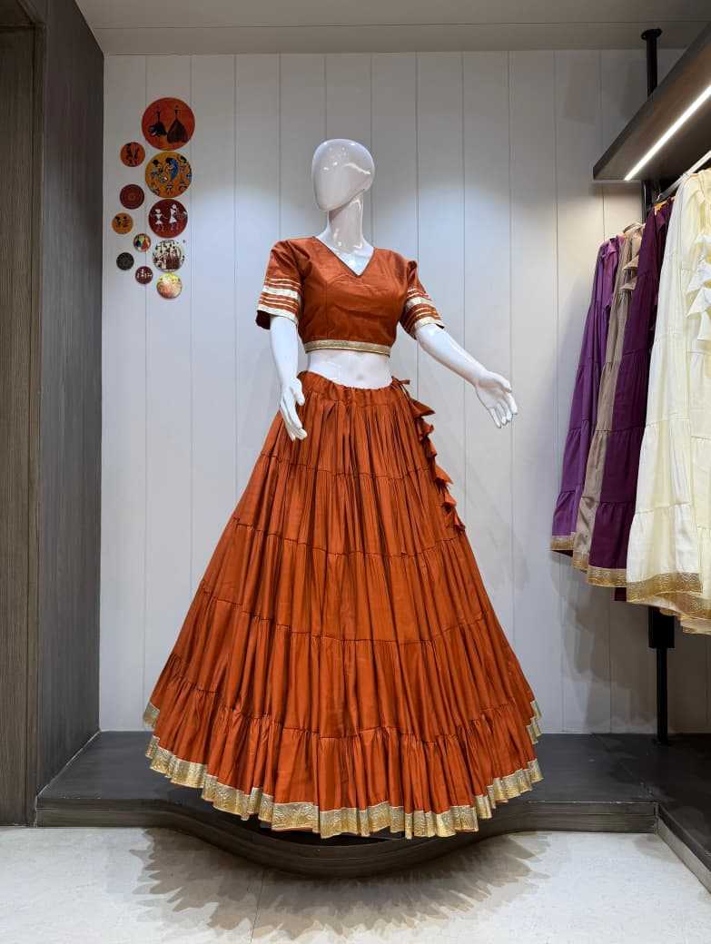 YNF Wholesale Heavy Roman Silk Fancy Lehenga KESH711 Chocolate | Surat Manufacturer