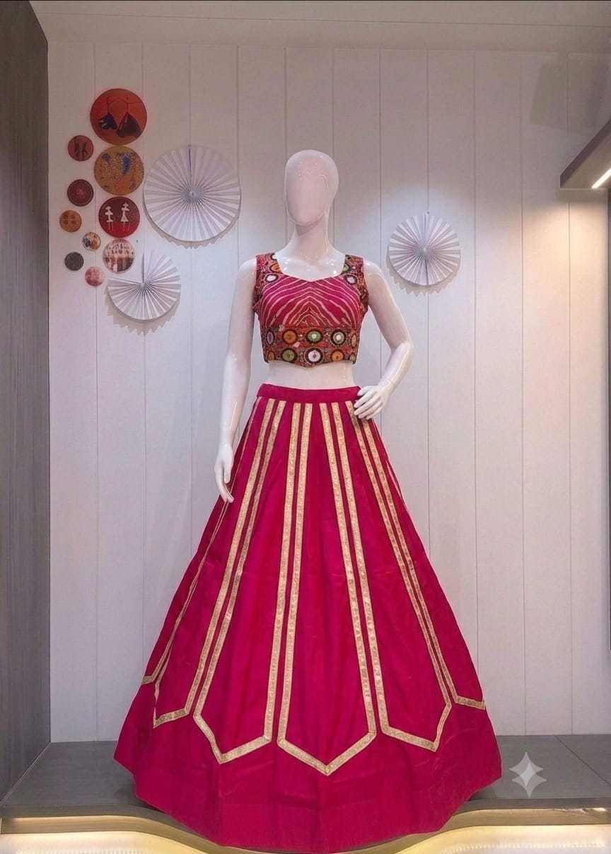 YNF Wholesale Heavy Roman Silk Fancy Lehenga KESH711 KACCHI BLOUSE | Surat Manufacturer