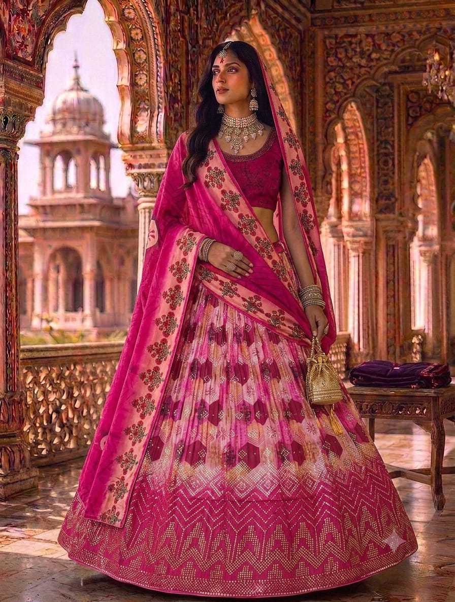 YNF Wholesale Chinon Fancy Lehenga KESH711 Kavyanika | Surat Manufacturer