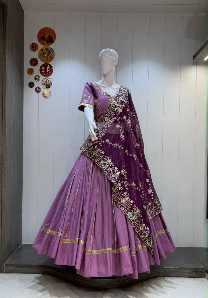 YNF Wholesale Heavy Roman Silk Traditional Lehenga KESH711 One Line 2 Piece | Surat Manufacturer