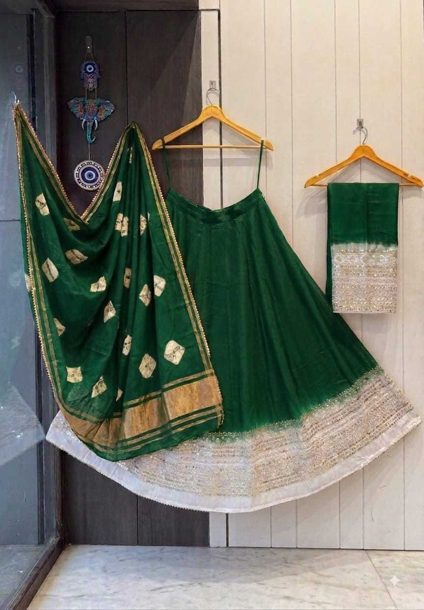 YNF Wholesale Chanderi Silk Silk Lehenga KESH711 Shibhori Tye N Dye | Surat Manufacturer
