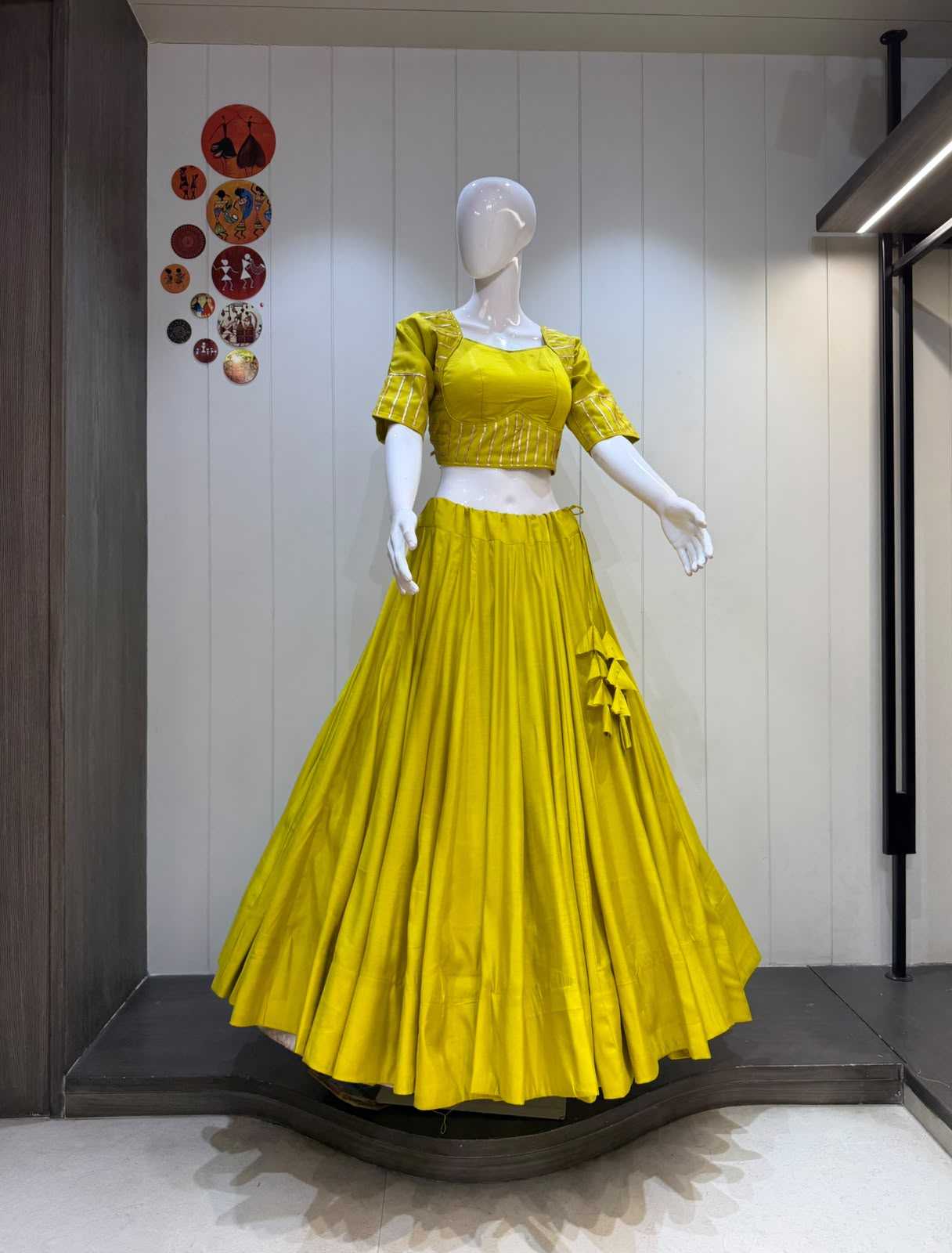 YNF Wholesale Soft Cotton Silk Traditional Lehenga KESH711 Tara Skirt Blouse | Surat Manufacturer