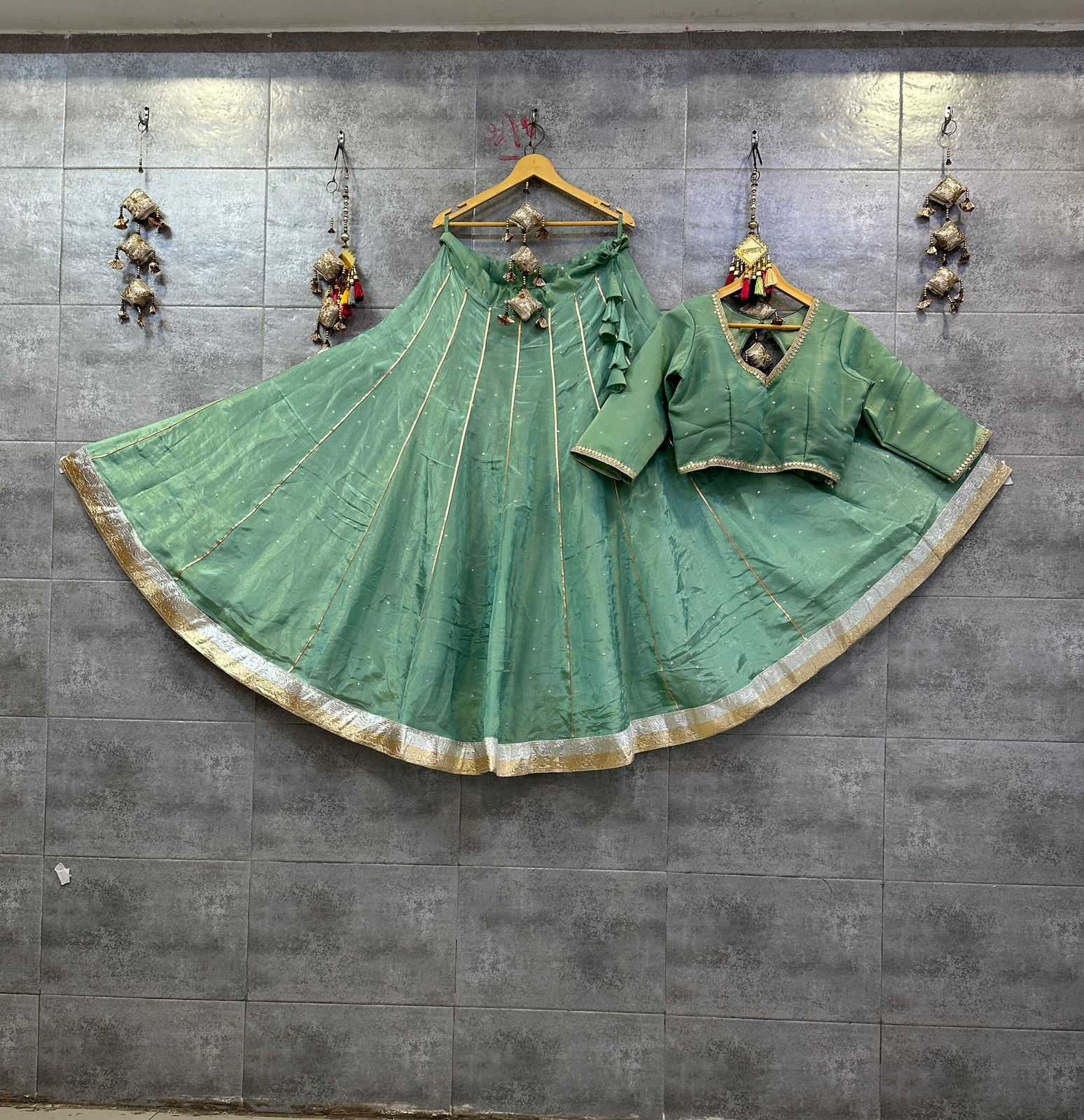 YNF Wholesale Tissue Silk Silk Lehenga KESH711 Tissue Candy | Surat Manufacturer