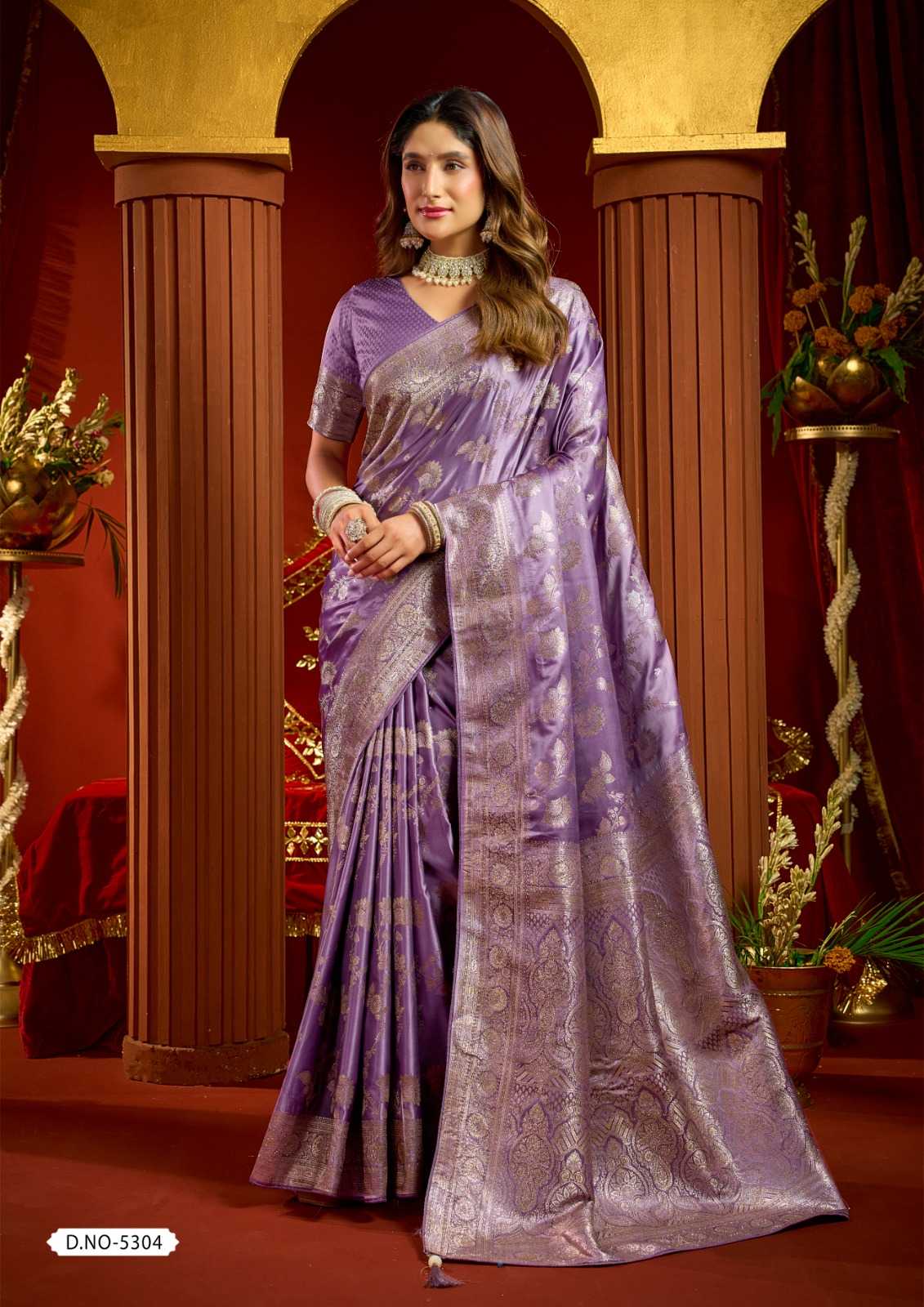 YNF Wholesale Satin Silk Traditional Silk Sarees KESH722 Gobuni Sumona | Surat Manufacturer