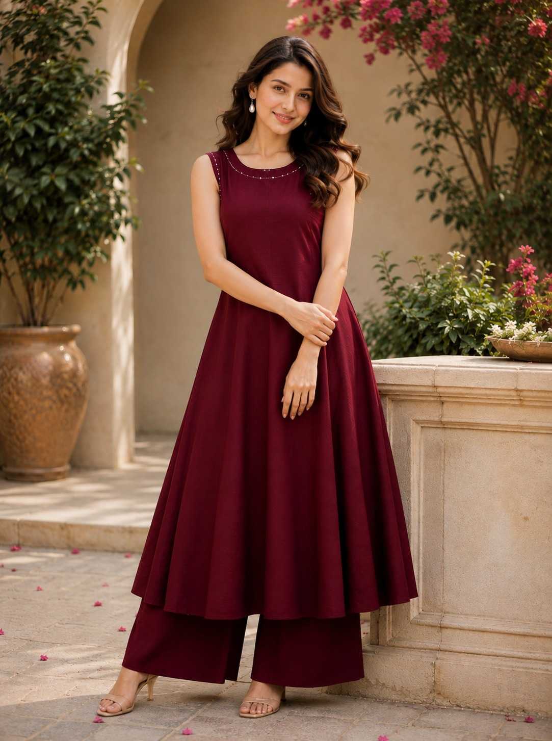 YNF Wholesale Cotton Festive Kurtis KESH738 Tesla | Surat Manufacturer