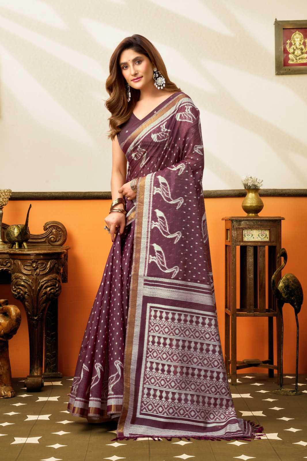 YNF Wholesale Cotton Fancy Sarees KESH744 GOBUNI SANGEETA | Surat Manufacturer