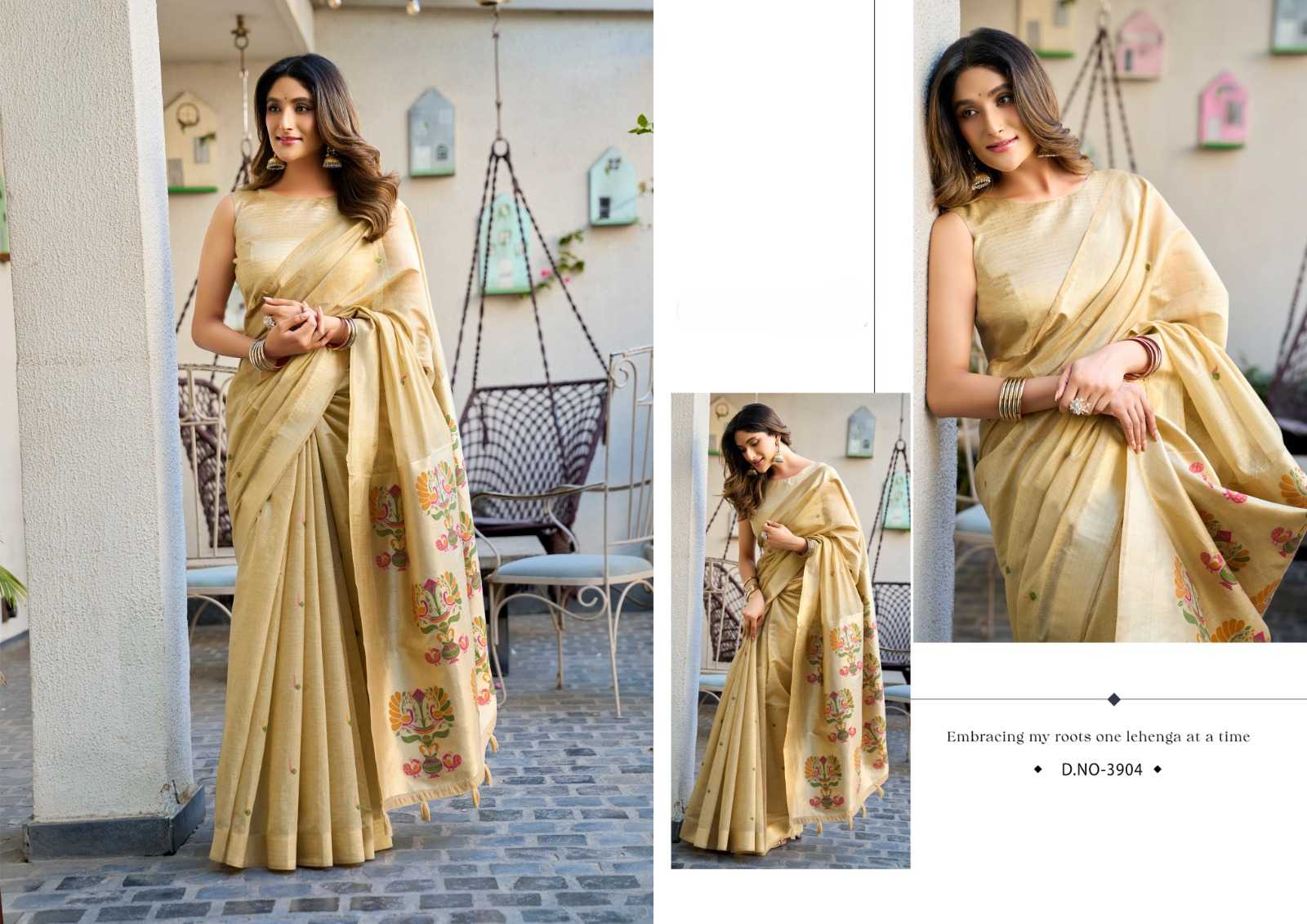 YNF Wholesale Cotton Fancy Sarees KESH744 GOBUNI SURBHI | Surat Manufacturer