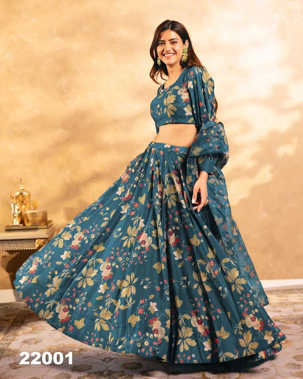 YNF Wholesale Chinon Silk Traditional Lehenga KESH744 LUCAYA V~22 | Surat Manufacturer