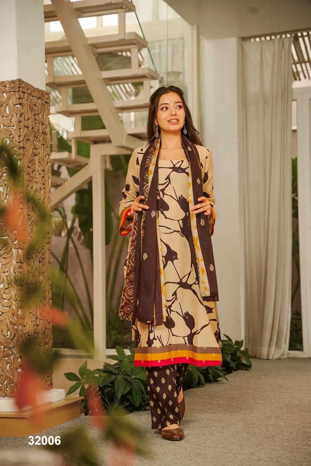 YNF Wholesale Cotton Cambric Printed Suits KESH744 LUCAYA V~32 | Surat Manufacturer