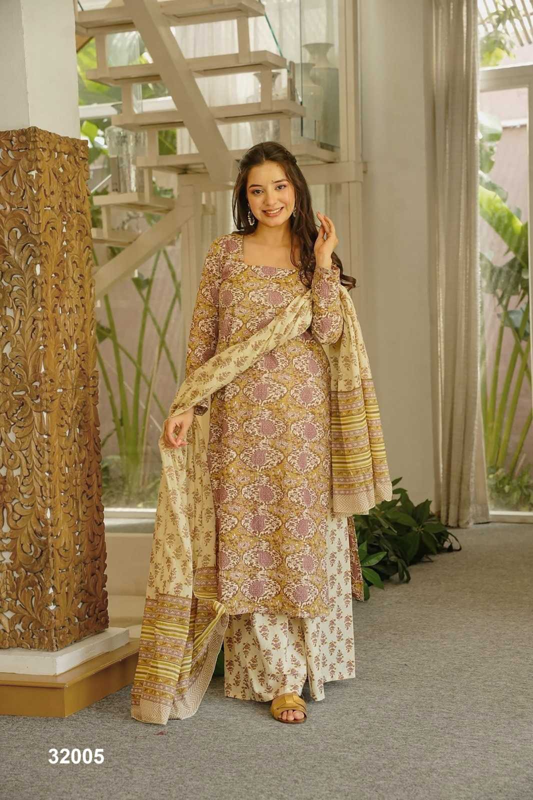 YNF Wholesale Cotton Cambric Printed Suits KESH744 LUCAYA V~32 | Surat Manufacturer