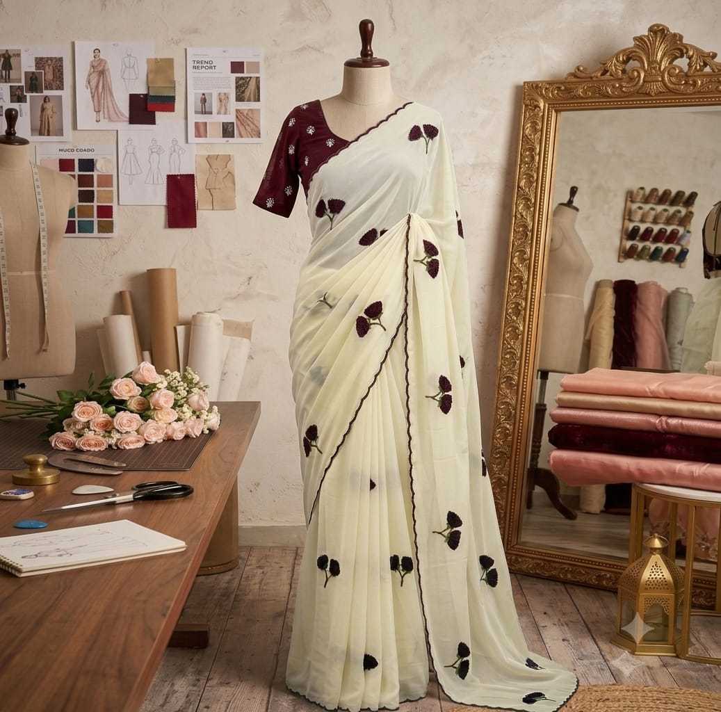 YNF Wholesale Georgette Designer Sarees KESH750 1880 | Surat Manufacturer