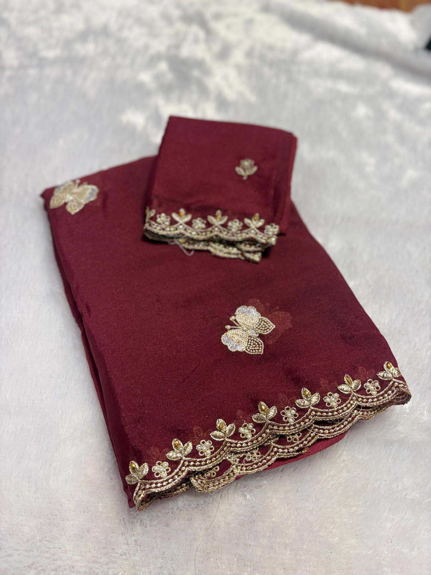 YNF Wholesale Georgette Party Wear Sarees KESH752 Ashvitha | Surat Manufacturer