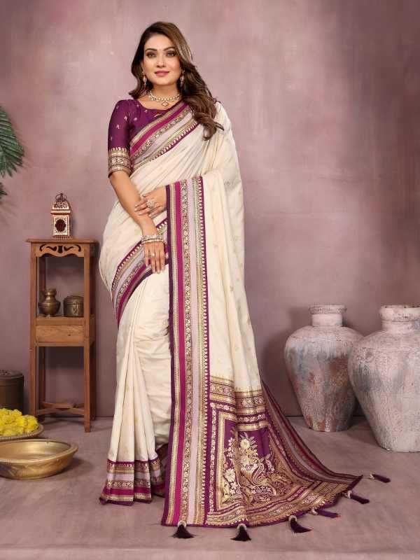 YNF Wholesale Handloom Silk Designer Sarees KESH753 Sindur | Surat Manufacturer