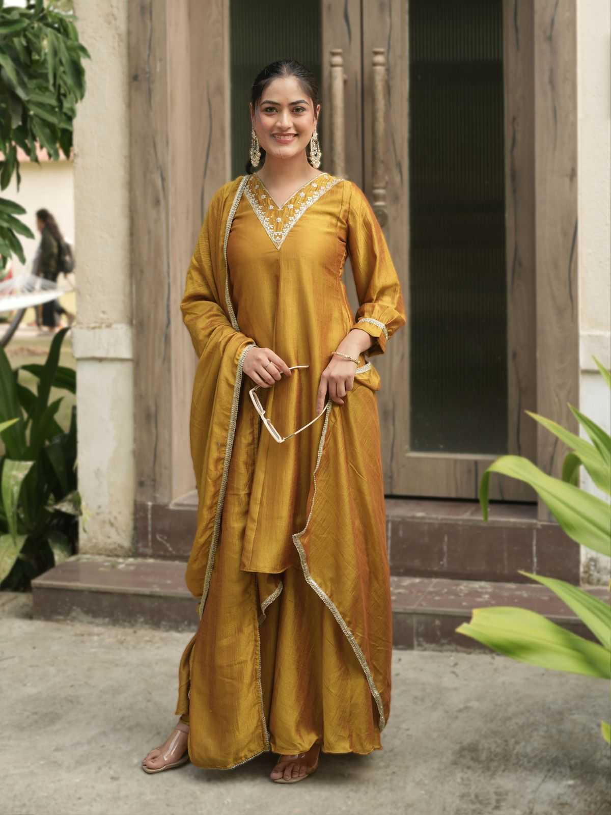 YNF Wholesale Soft Vichitra Designer Kurtis RIN119 8301 | Surat Manufacturer