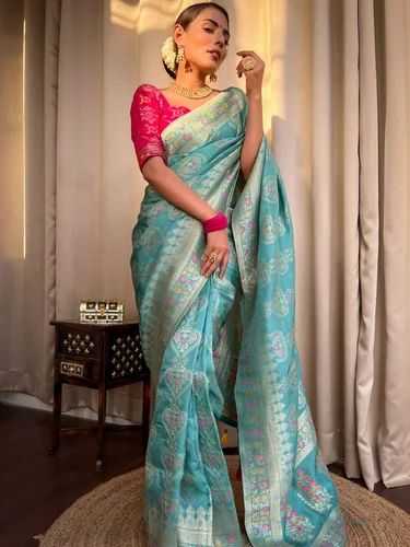 YNF Wholesale Banarasi Soft Silk Banarasi Silk Sarees RIN132 157 | Surat Manufacturer