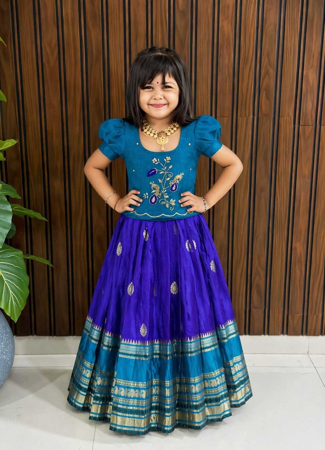 YNF Wholesale Pure Silk Kids Ethnic Wear RIN161 FULL | Surat Manufacturer