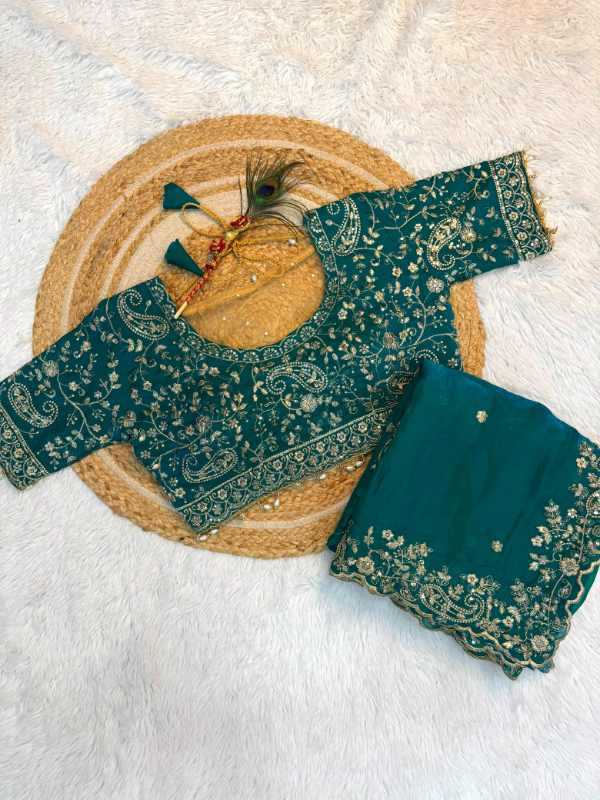 YNF Wholesale Space Silk Sequence Sarees RIN189 2012 | Surat Manufacturer