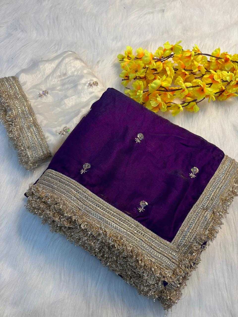 YNF Wholesale Pure Silk Sequence Sarees RIN189 2023 | Surat Manufacturer