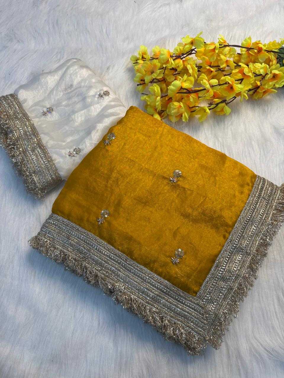 YNF Wholesale Pure Silk Sequence Sarees RIN189 2023 | Surat Manufacturer