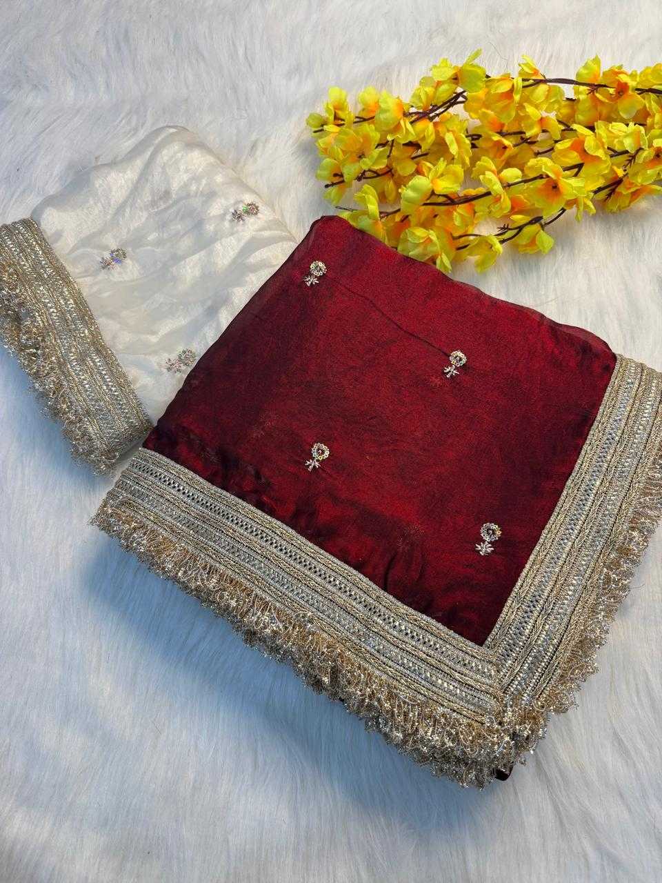 YNF Wholesale Pure Silk Sequence Sarees RIN189 2023 | Surat Manufacturer