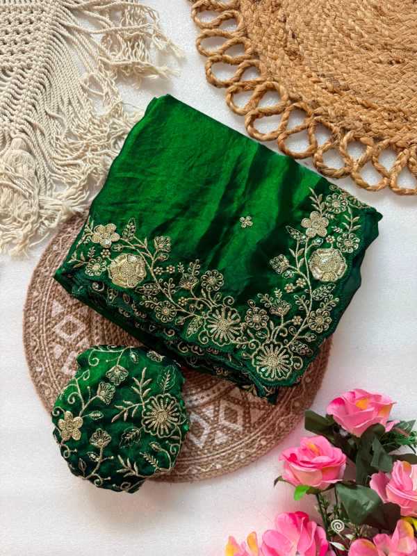 YNF Wholesale Space Silk Sequence Sarees RIN189 2029 | Surat Manufacturer